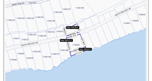 Cayman Brac, South Side East Rd. 1.25 acre parcel