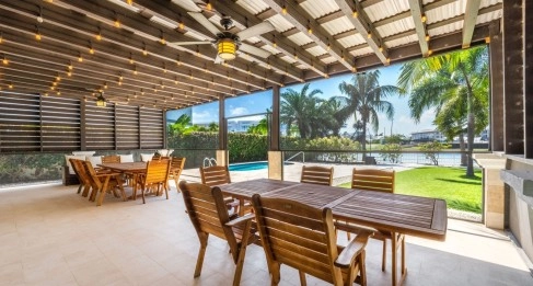 Gated Bimini Drive, Grand Harbour, Single Level 4 Bed Canal Front Home REDUCED!