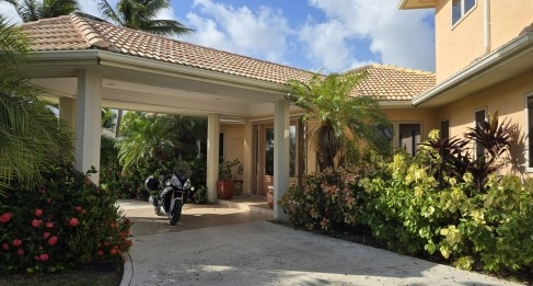 Palatial Shores Home on Double Lot