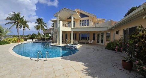 Palatial Shores Home on Double Lot
