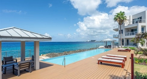 Elevated Elegance: Three-Level Oceanfront Penthouse