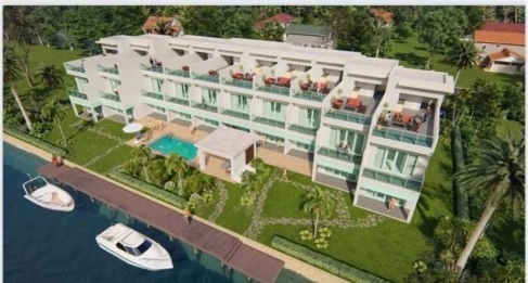 OMEGA BAY DOUBLE CANAL SITE W/PLANNING APPROVAL FOR 10 Townhomes  reduced by $500K Agent BONUS!