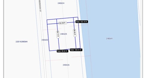 Large Turning Basin Canal Lot