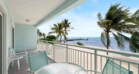 BEACHFRONT COMPASS POINT #111 (RENOVATED GROUND FLOOR 2 BED, 2 BATH)
