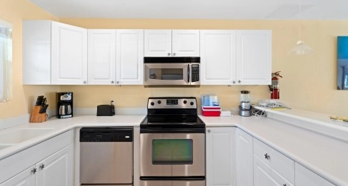 BEACHFRONT COMPASS POINT #111 (RENOVATED GROUND FLOOR 2 BED, 2 BATH)