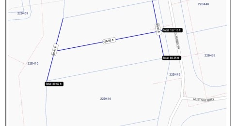 Mustique Cove Canal Lot