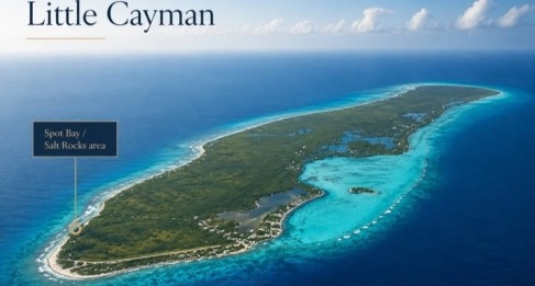 1.4 ACRE LAND PARCEL IN LITTLE CAYMAN WEST WITH PRIVATE ECO-RETREAT POTENTIAL