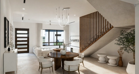 1 Sandpiper Villas, Phase 2 – Modern 4-bed/4.5 Bath Villa in The Shores